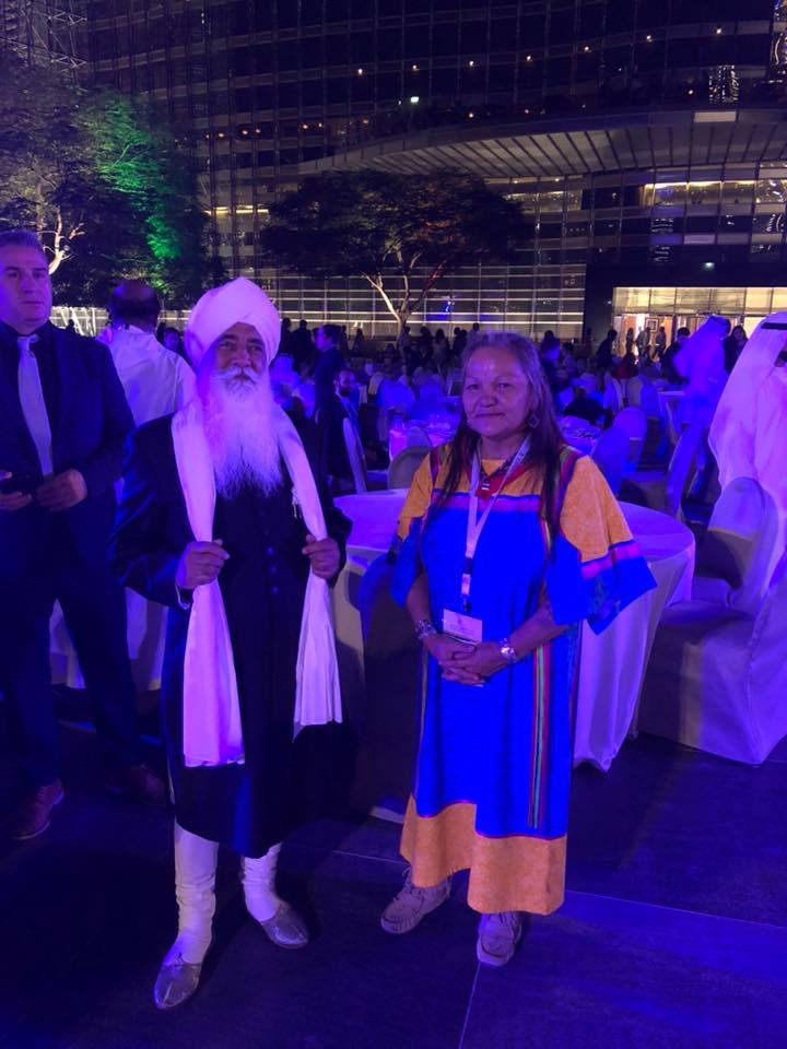 “Roxanne Lindley at the International Conference on Tolerance, Dubai, UAE (2018)”