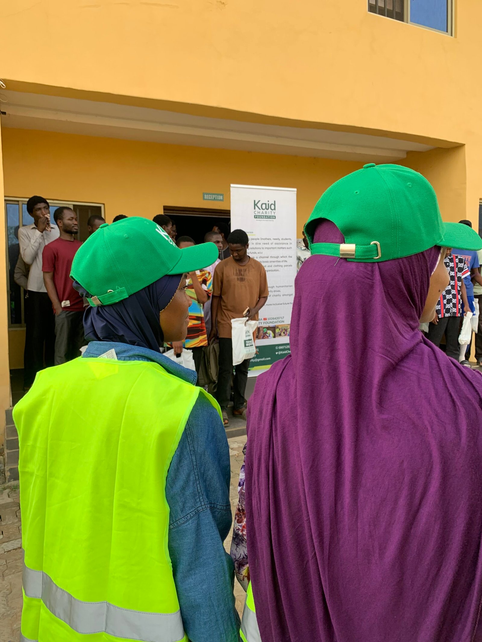 Kaid charity Iftar volunteers