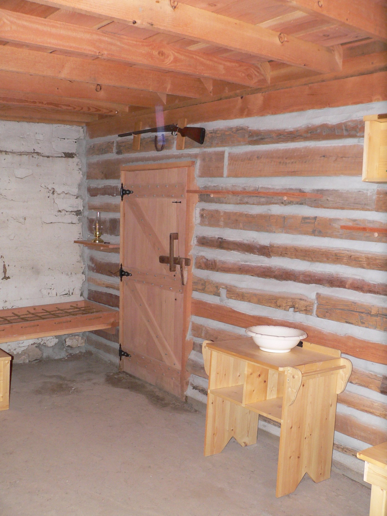 Home on the Range cabin interior SE corner 2
