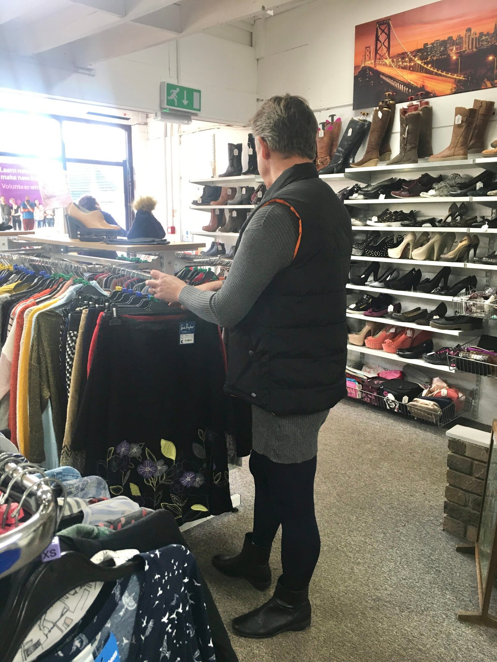 Sue Ryder charity shop volunteering