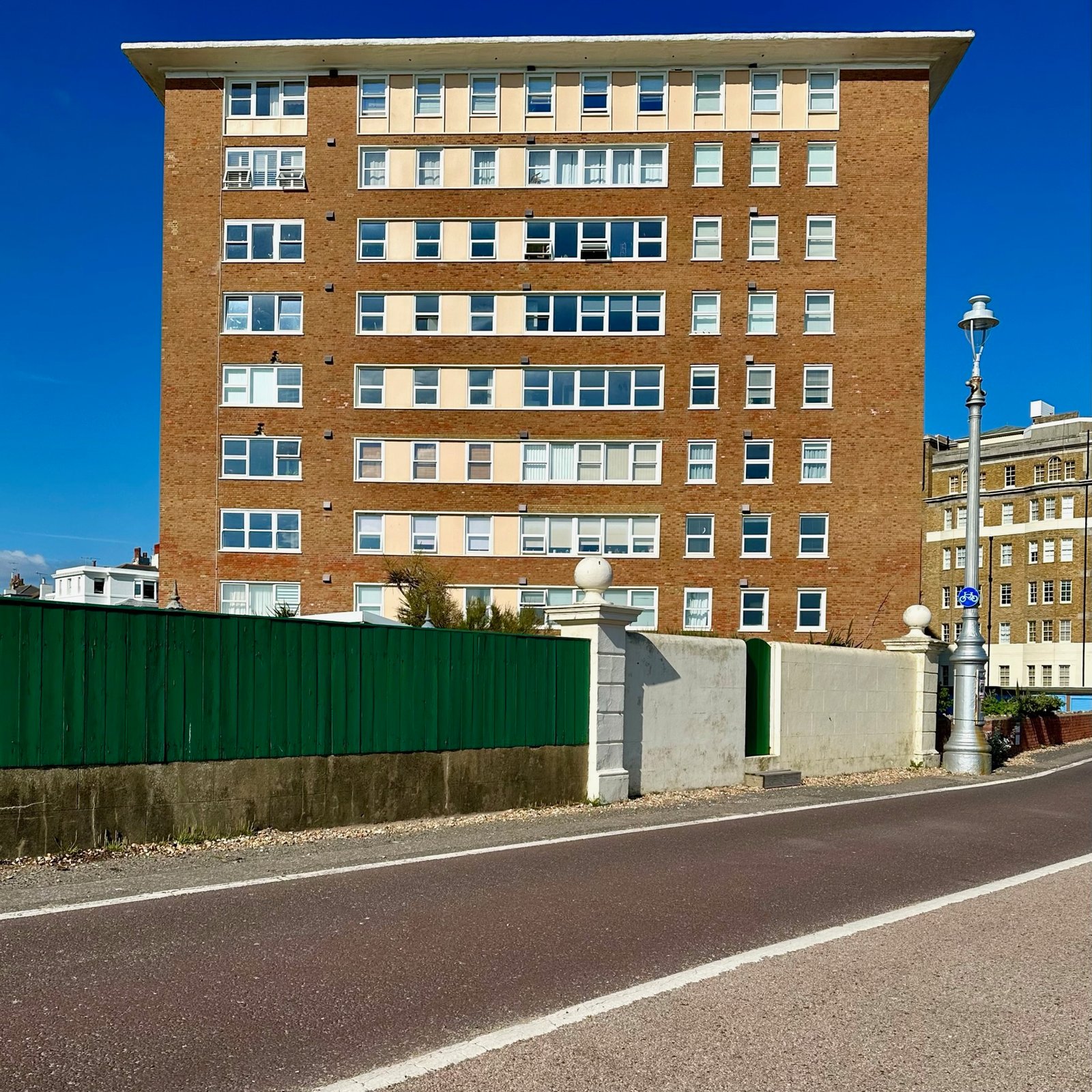 Housing on Kingsway, Hove