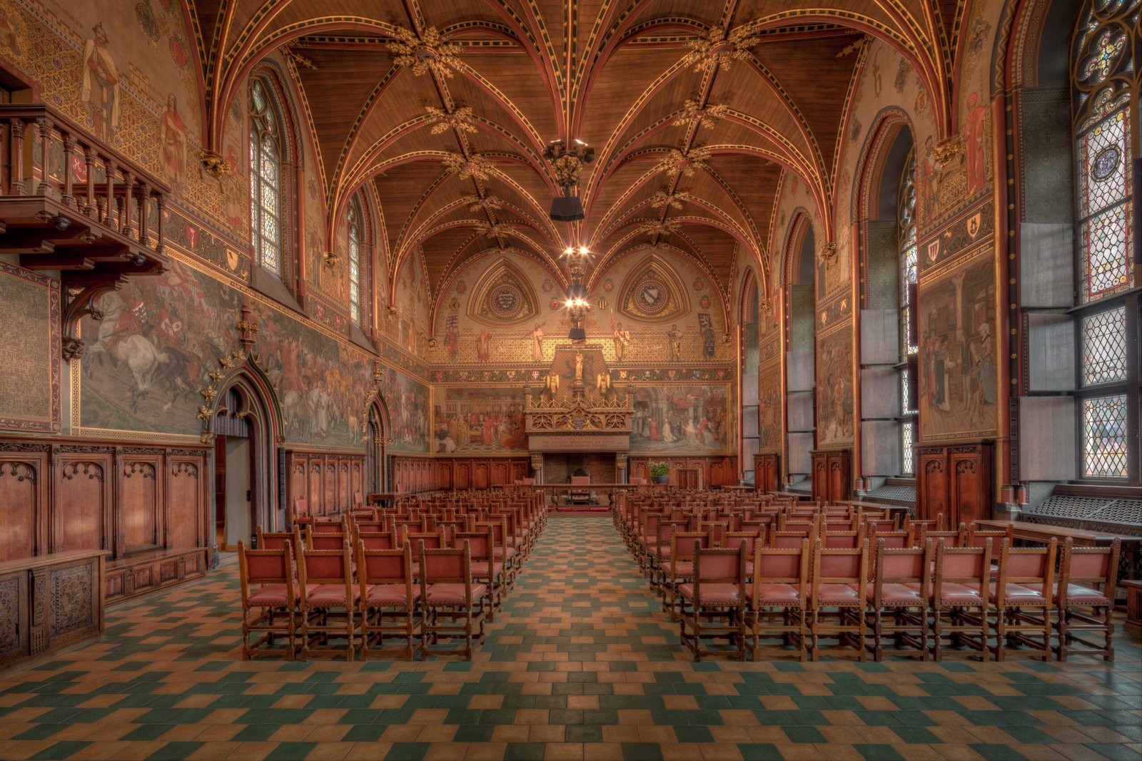 Bruges City Hall Interior
