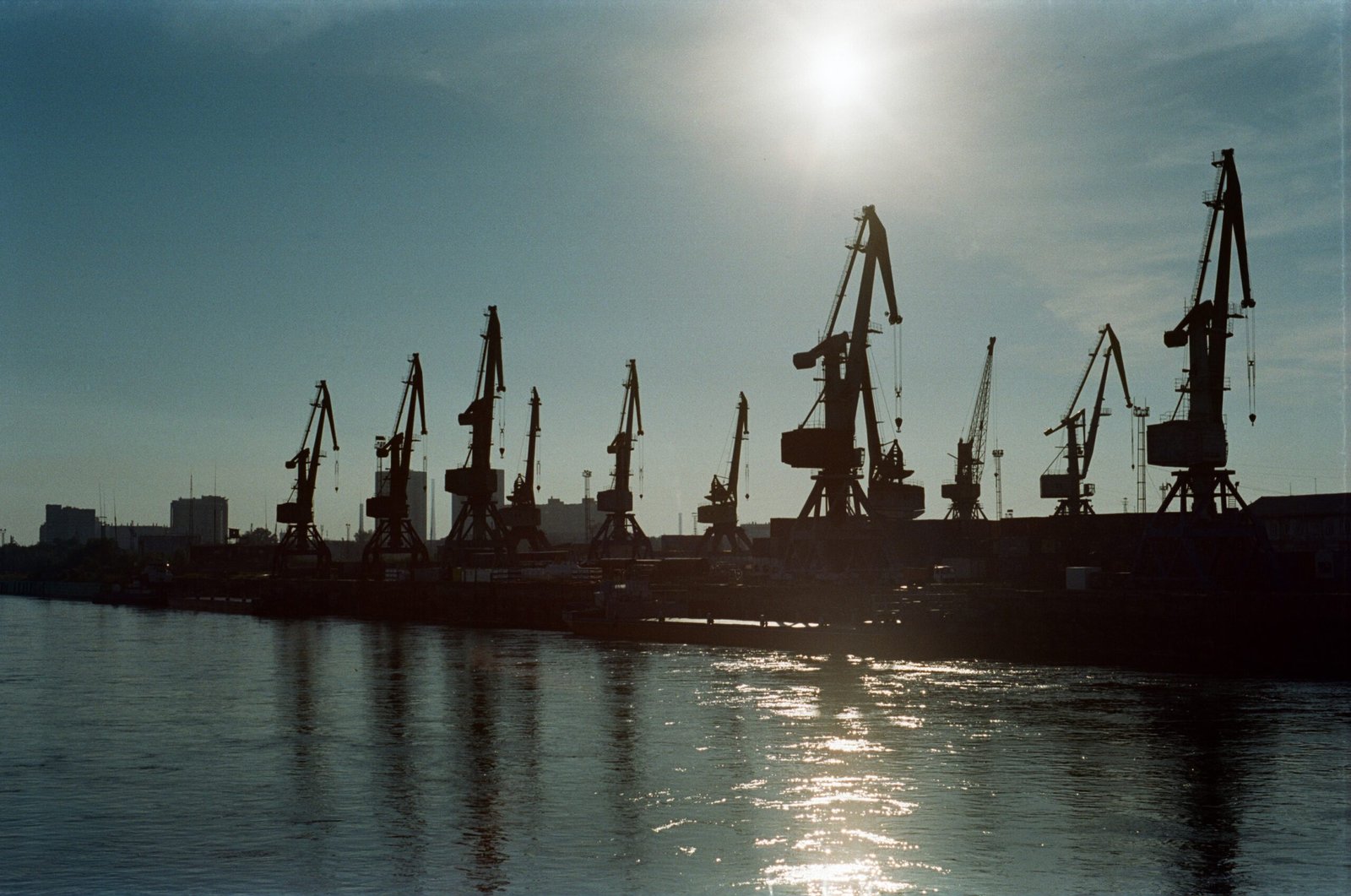 Krasnoyarsk river cargo port 2020-08
