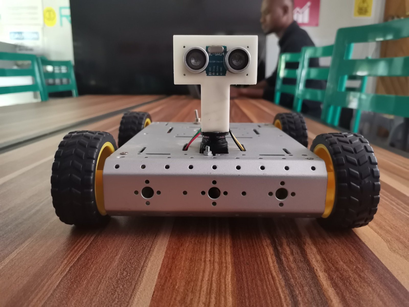 Obstacle avoidance robot car