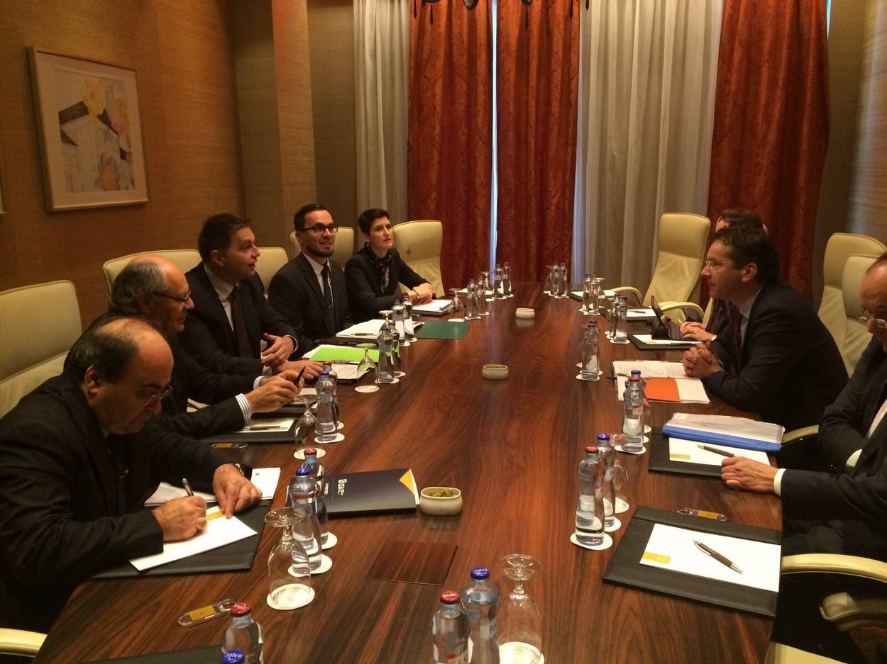 2015-11-05 The finance ministers of Netherlands, Slovakia and Malta met in Bratislava